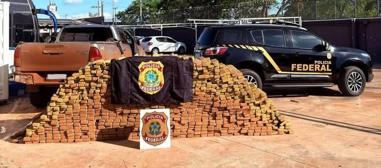Polícia Federal apreende mais de 1,8 tonelada de maconha em Três Lagoas