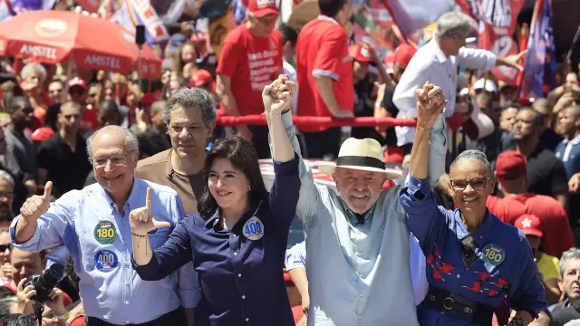 Alckmin, Marina e Tebet lideram ato em São Paulo em apoio a Lula no 2º turno