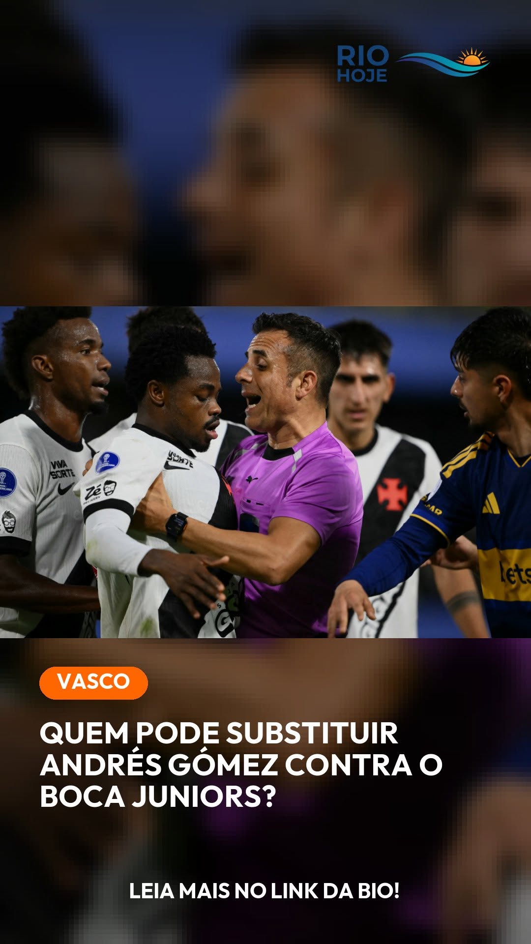 Quem Pode Substituir Andrés Gómez Contra o Boca Juniors? Desfalque Importante para o Vasco