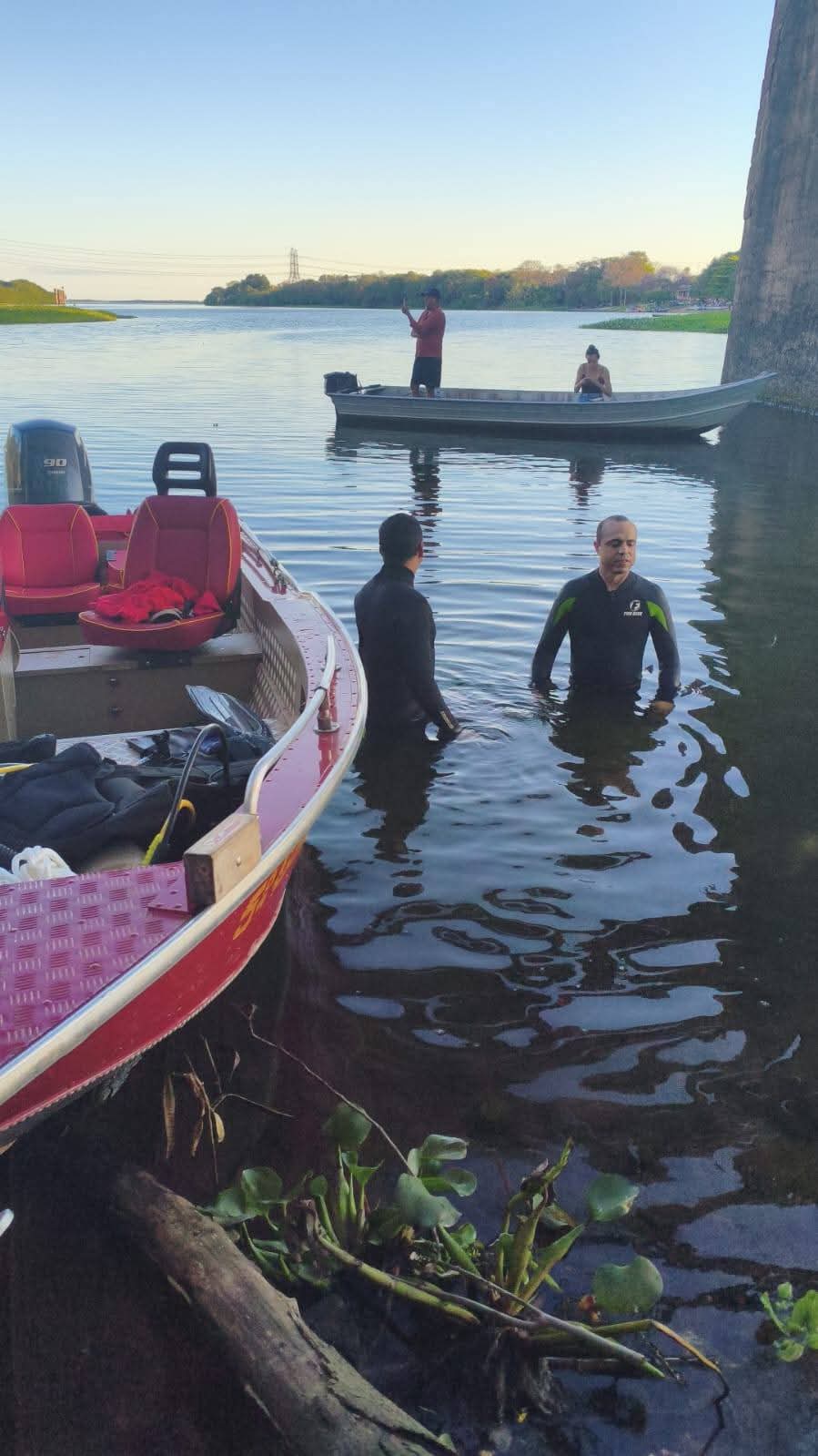 Tragédia no rio Paraná: jovem morre afogado após entrar na água com amigos em Três Lagoas