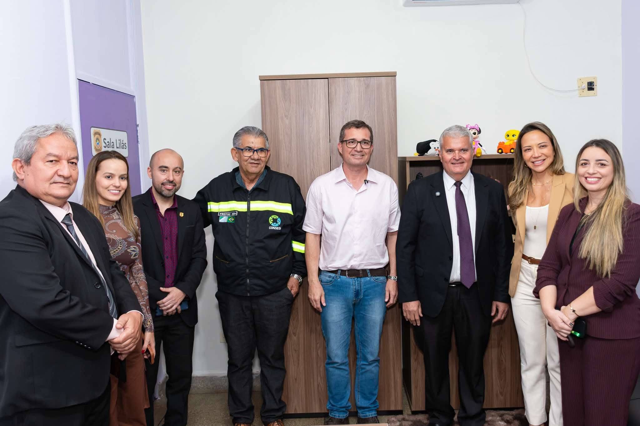 CONSEG participa da inauguração da Sala Lilás da Polícia Civil de Três Lagoas 