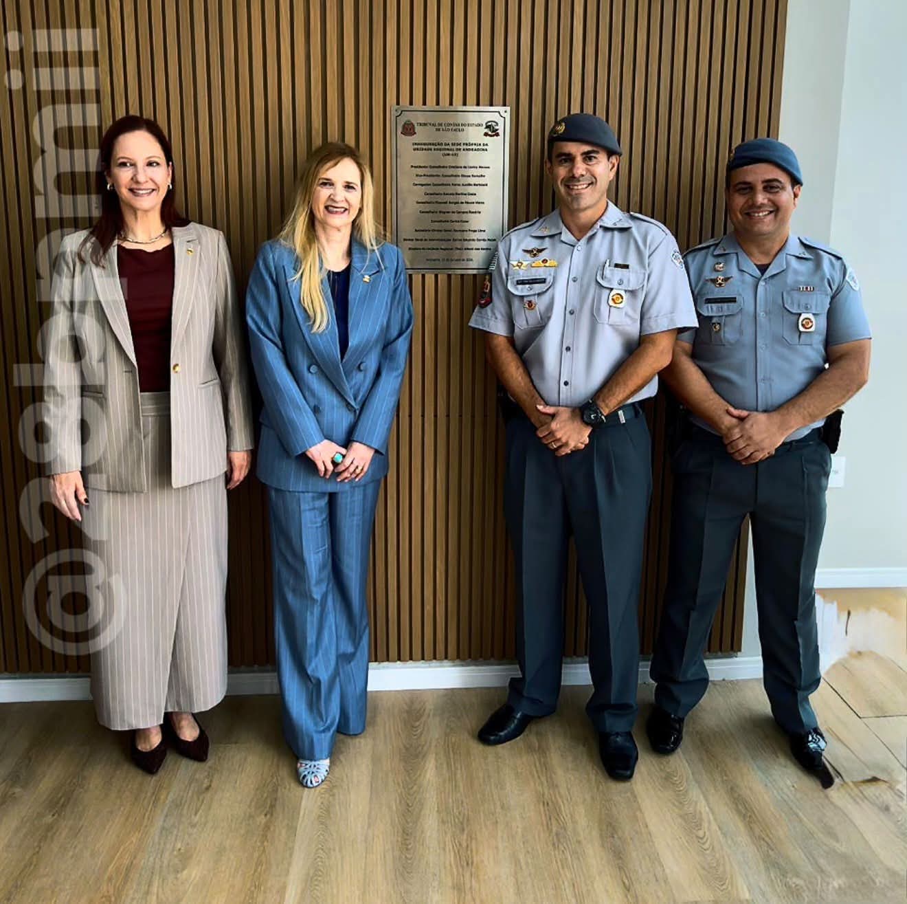 POLÍCIA MILITAR PARTICIPA DA INAUGURAÇÃO DA NOVA SEDE DO TRIBUNAL DE CONTAS EM ANDRADINA 