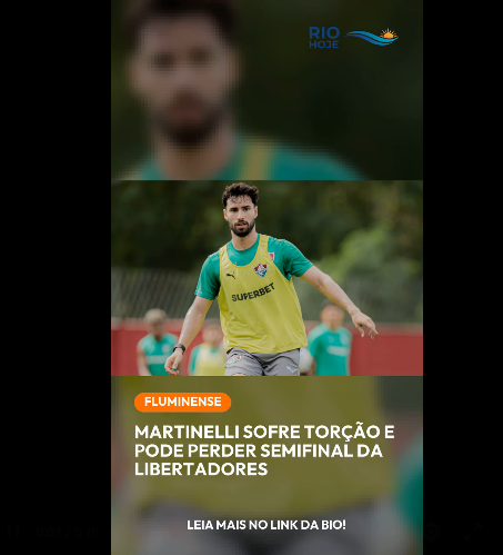 Martinelli sofre torção e pode perder semifinal da Libertadores. Desfalque importante para o Fluminense