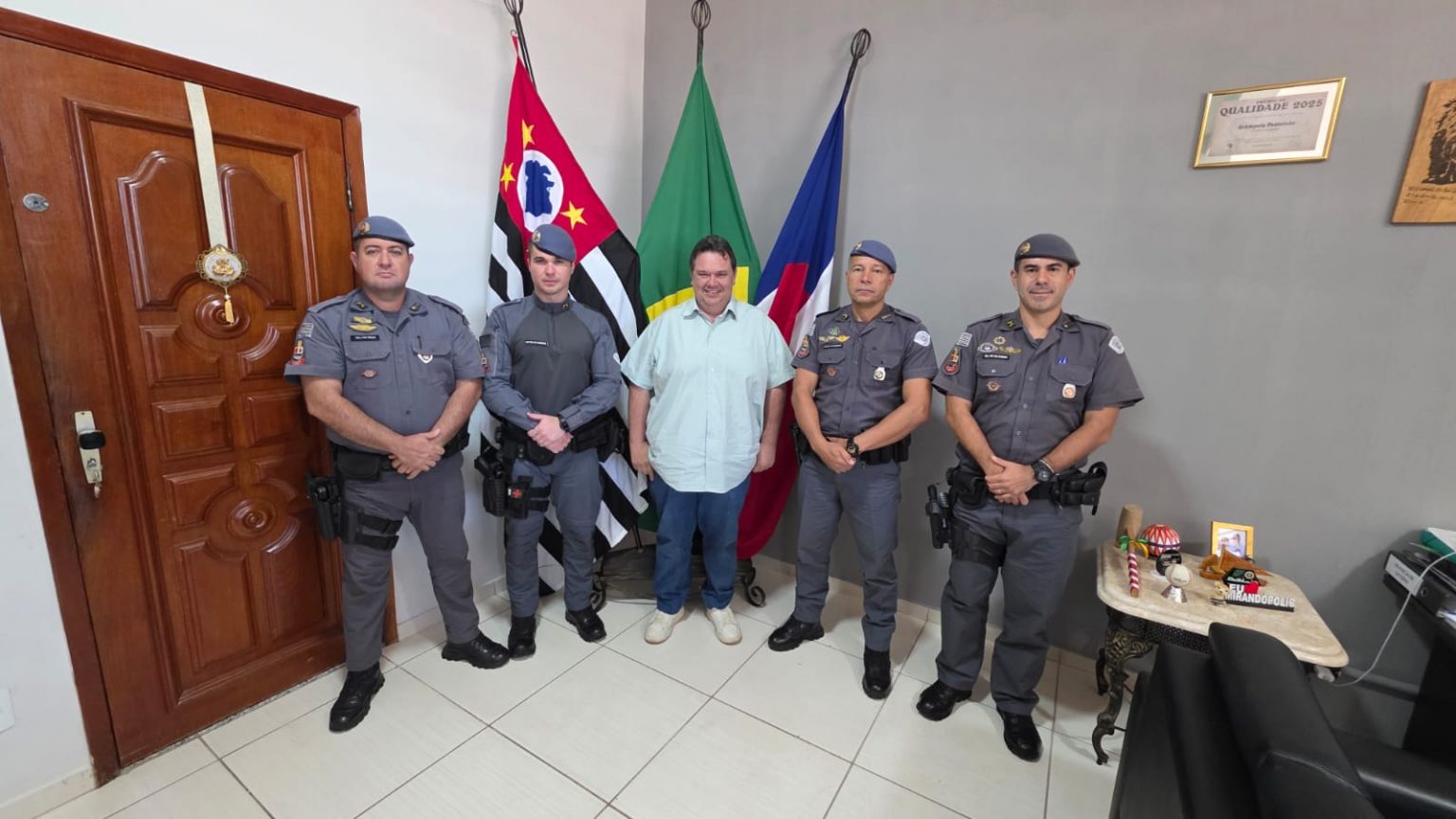 Mirandópolis registra queda nos roubos e furtos; Polícia Militar apresenta balanço da criminalidade