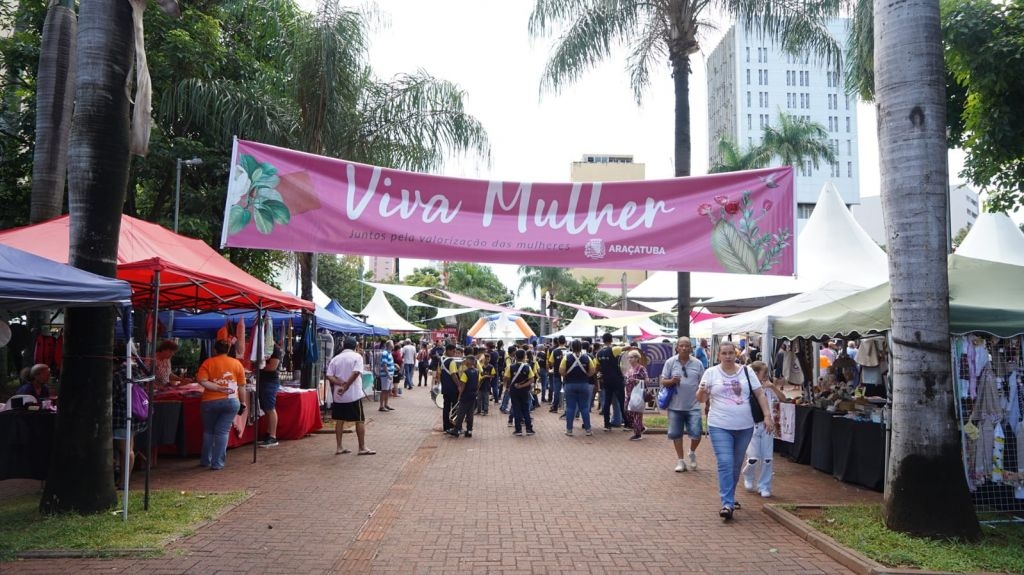 Saúde, cultura e direitos: Viva Mulher 2026 mobiliza famílias e encerra semana especial em Araçatuba