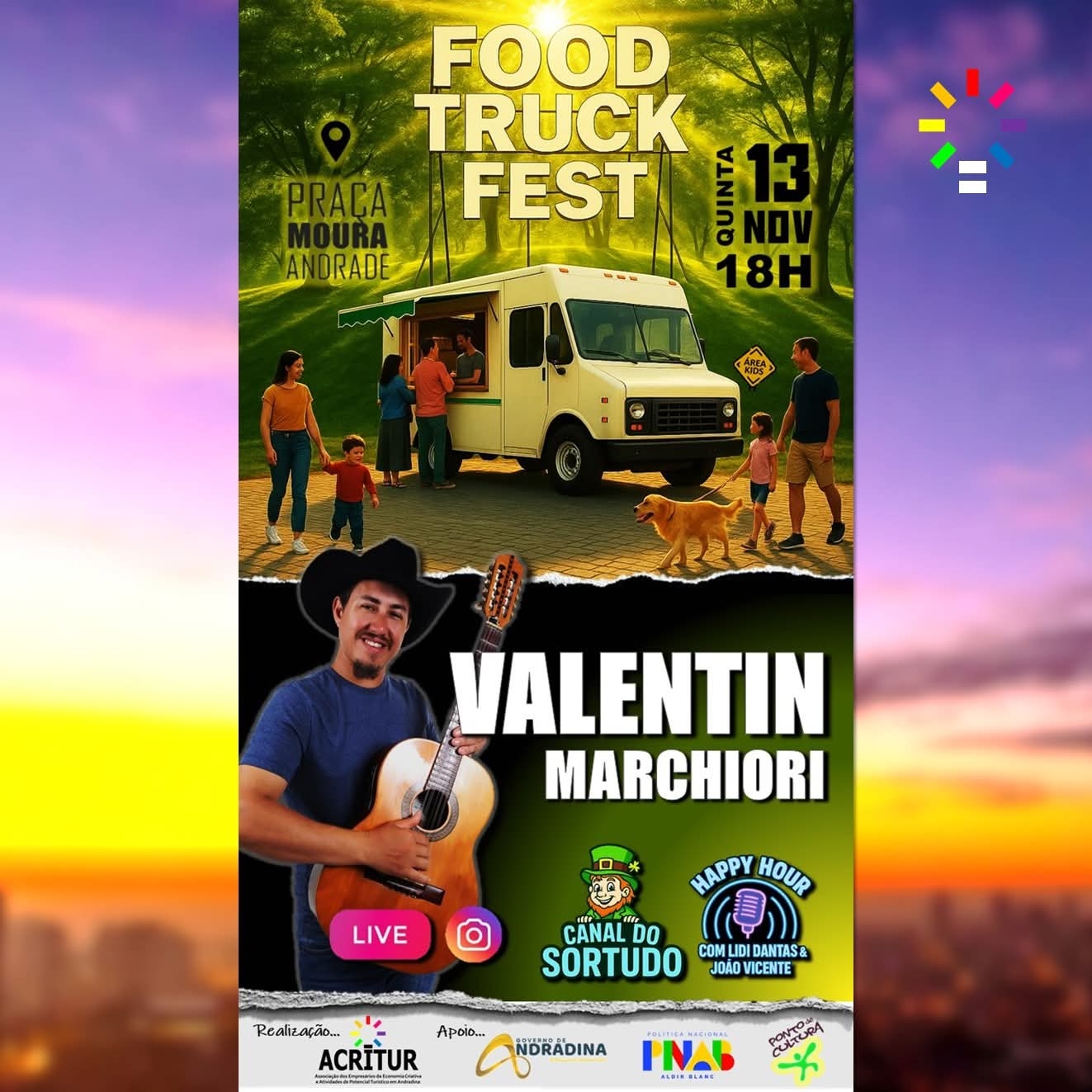 Santa Casa de Andradina sorteará vencedores da promoção “Show de Prêmios” no Food Truck Fest