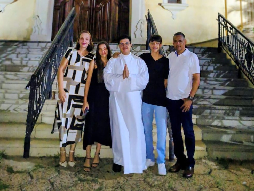 Jovem de Mirandópolis inicia seminário em Presidente Prudente