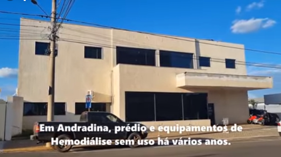 HEMODIÁLISE: JÁ ESTAVA TUDO ACERTADO EM ANDRADINA