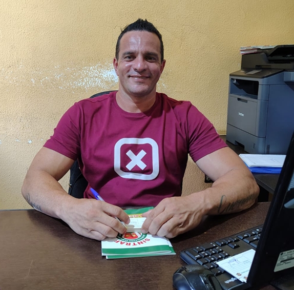 Fabrício Mazotti é eleito presidente do Sintraf de Andradina