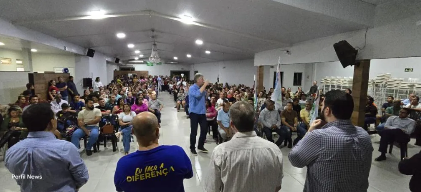 Em grande reunião, Jaime Verruck mobiliza quase 500 pessoas em Três Lagoas