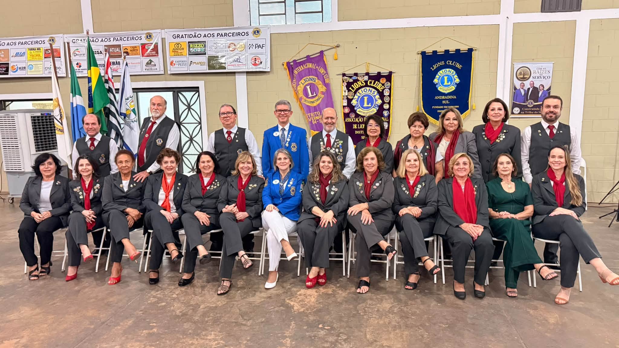 Governador do Distrito LC-8 realiza visita oficial ao Lions Clube Andradina Sul