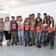 Em Água Clara Aula Inaugural do Curso de Operador de Processo e Fabricação de MDF