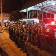 POLÍCIA MILITAR REFORÇA O EFETIVO NA PRIMEIRA NOITE DE CARNAVAL DE NOVA INDEPENDÊNCIA