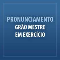 Pronunciamento Oficial do Grão Mestre em exercício da Glesp