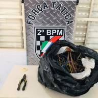 Autor de Furto é preso pela Força Tática de Três Lagoas. Vítima elogia a atuação rápida da Polícia Militar