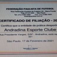 Andradina EC renova a filiação na Federação Paulista de Futebol