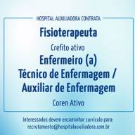 Hospital Nossa Senhora Auxiliadora de Três Lagoas abre vagas para contratação imediata