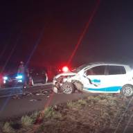 Ambulância de Nova Independência sofre acidente com pacientes e motorista é socorrido ao hospital