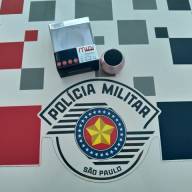 Polícia Militar de Andradina prende casal por furto de caixa de som em loja comercial
