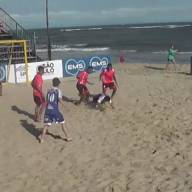 Andradina Esporte Clube nas areias de Itanhaém, a equipe foi derrotada pelo C.A Paulistano