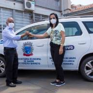 Vigilância Sanitária de Pereira Barreto recebe novo veículo para auxiliar nas ações de enfrentamento a Covid-19