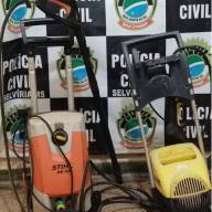 POLÍCIA CIVIL DE SELVÍRIA RECUPERA BENS FURTADOS NO BAIRRO DA VÉSTIA