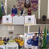GOVERNADOR DO DISTRITO HÉLIO PATRÍCIO RUIZ VISITOU LIONS CLUBE DE ANDRADINA