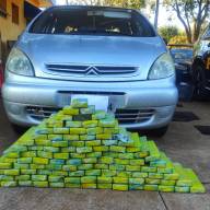 Polícia Rodoviária Federal apreende 111 kg de maconha na BR 158 em Três Lagoas
