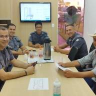 Prefeito de Nova Independência visita comandante do 28º BPM/I e anuncia construção de uma nova sede