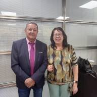 Vereador João Máximo visita Deputada Clarisse Ganem e solicita verba para Andradina