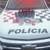 POLÍCIA MILITAR EM DRACENA PRENDE HOMEM EM FLAGRANTE POR FURTO, RECUPERA PRODUTOS E DURANTE ABORDAGEM TAMBÉM VERIFICADO SER ELE PROCURADO DA JUSTIÇA
