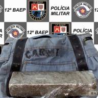 BAEP prende morador do Recanto Verde com tijolo de maconha, alvo de combate ao crime cidade de Birigui