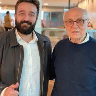 No café da Alesp vereador de Andradina encontra o Deputado Estadual Eduardo Suplicy