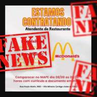 EM ANDRADINA ENTREVISTA DE EMPREGO PARA MCDONALD'S É SÓ PARA QUEM JÁ FEZ INSCRIÇÃO