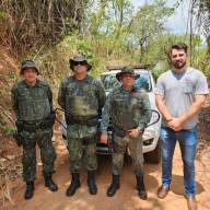 Polícia Ambiental realizou fiscalização nas estradas rurais em Lavinia