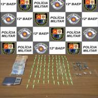 12° BAEP DE ARAÇATUBA PRENDE TRAFICANTE, ALVO DE COMBATE AO CRIME BAIRRO NOSSA SENHORA