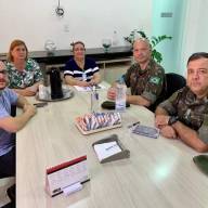 Santa Casa de Birigui solicita apoio do Tiro de Guerra para campanha Alimentos que Salvam