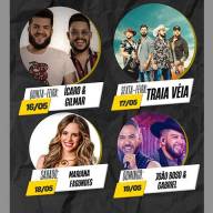 Prefeitura de Nova Independência divulga grade de shows da Festa do Peão