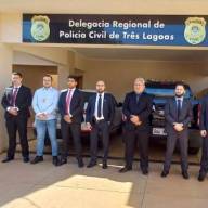 Diretor do Departamento de Polícia do Interior Realiza Reunião Estratégica em Três Lagoas