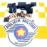 Polícia Rodoviária de Andradina prende motorista por porte ilegal de arma de fogo na rodovia SP 563