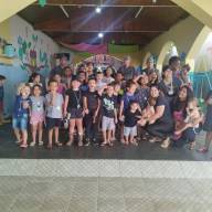 Policia Militar de Andradina participa de um dia de educação infantil