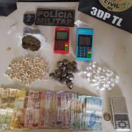 Polícias Civil e Militar fecham ponto de tráfico de drogas em Três Lagoas