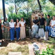 Exposição de vasos inspira profissionais no Espaço Rei do Gado em Andradina