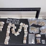 Polícia Militar em Três Lagoas realiza a prisão de autor de tráfico de drogas