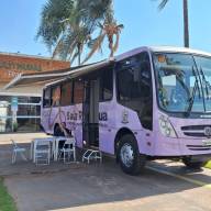 Ônibus da Saúde leva exame preventivo até trabalhadoras da Multi Mudas de Andradina