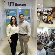 Em Três Lagoas equipe da UTI Neonatal do Hospital Auxiliadora faz capacitação com Dr. Cláudio Albuquerque