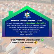 NOVO GOVERNO DE ANDRADINA NÃO DESISTIU DE CASAS. CONTRATO JÁ ESTA ASSINADO!