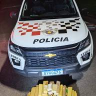 Força Tática apreende mais de 46 kg de maconha em ação contra o tráfico interestadual na SP 300 em Castilho