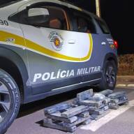 Polícia Rodoviária prende mulher com mais de 26 kg de drogas em ônibus na SP 300 em Andradina