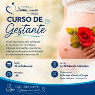 Curso de Gestante na Santa Casa de Andradina